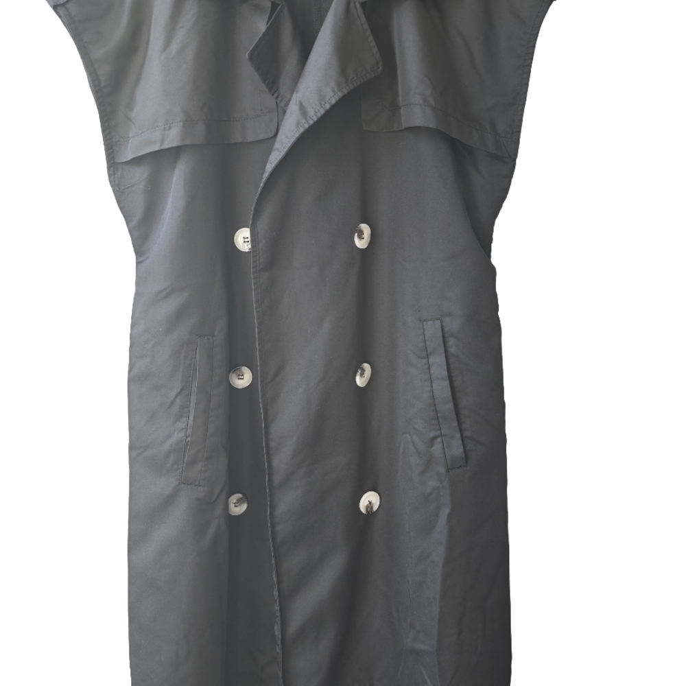 Trendyol Black Trench Coat